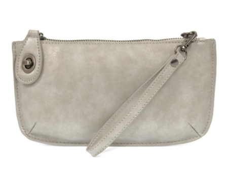 Joy Mini Crossbody Wristlet Clutch - Luxe Silver Online