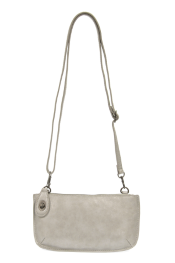 Joy Mini Crossbody Wristlet Clutch - Luxe Silver Online