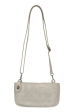 Joy Mini Crossbody Wristlet Clutch - Luxe Silver Online