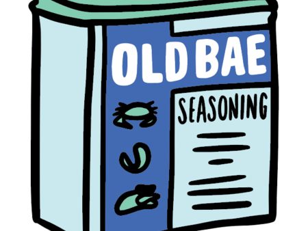 Trendy Sticker - Old Bae Can on Sale