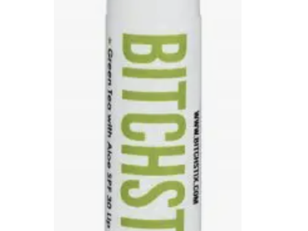 Bitchstix SPF30 Lip Balm - Matcha & Aloe on Sale