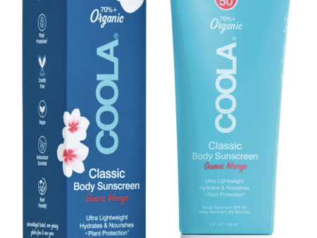 COOLA Sunscreen Lotion - Guava Mango Online now