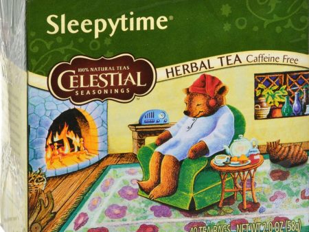 Celestial Seasonings Sleepytime Herbal Tea Caffeine Free - 40 Tea Bags Discount