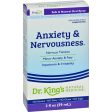 King Bio Homeopathic Anxiety And Nervousness - 2 Fl Oz For Cheap