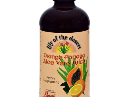 Lily Of The Desert Aloe Vera Juice Orange Papaya - 32 Fl Oz Fashion