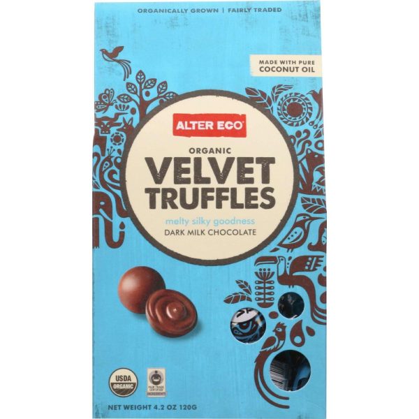 Alter Eco Americas Truffle - Organic - Velvet - 10 Pack - 4.2 Oz - Case Of 8 For Cheap