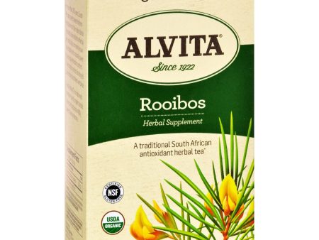 Alvita Tea - Organic - Rooibos Herbal - 24 Tea Bags Discount