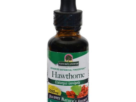 Nature s Answer Hawthorn Berry Leaf And Flower - 1 Fl Oz Sale