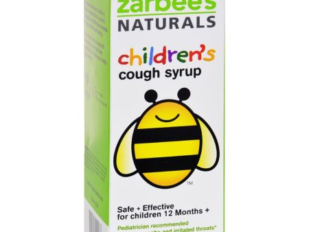 Zarbee s All Natural Children s Cough Syrup - Grape - 4 Oz Sale