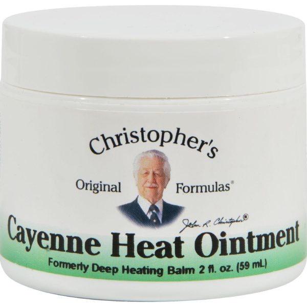 Dr. Christopher s Cayenne Heat Ointment - 2 Fl Oz For Sale