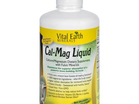 Vital Earth Minerals Cal-mag - Liquid - 32 Oz For Sale