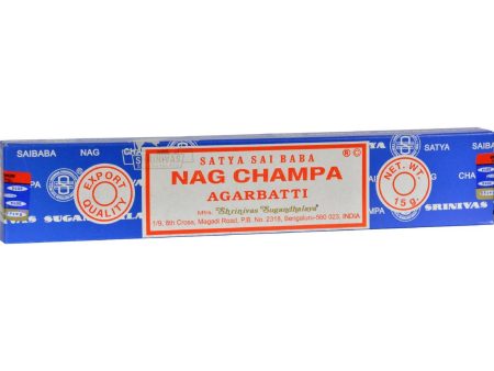 Sai Baba Nag Champa Agarbatti Incense - 15 G - Case Of 12 Hot on Sale