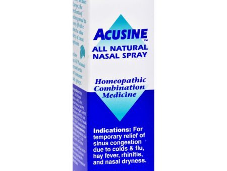 Acusine Nasal Spray - .5 Oz For Sale