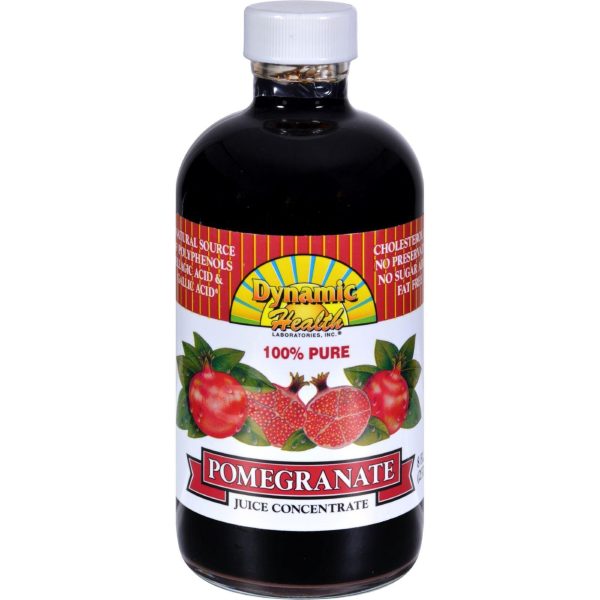 Dynamic Health Pure Pomegranate Juice Concentrate - 8 Fl Oz Supply