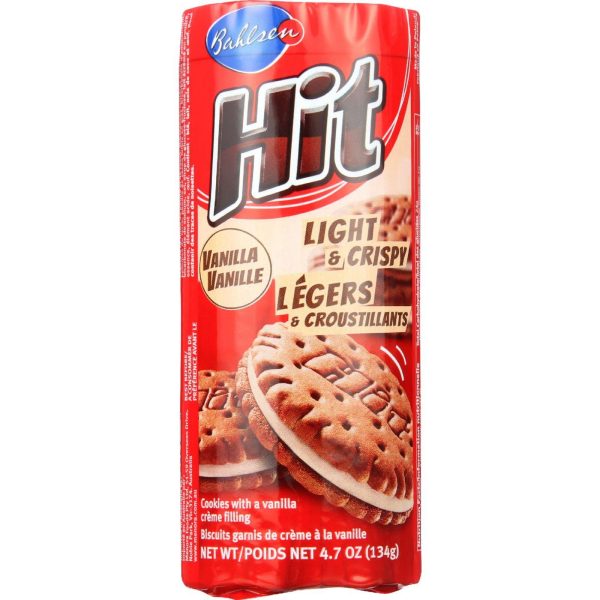 Bahlsen Cookies - Hit - Vanilla Creme - 4.7 Oz - Case Of 12 Fashion