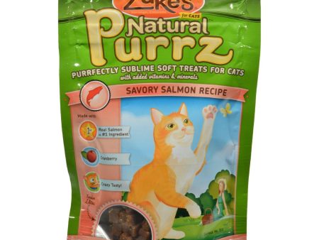 Zuke s Natural Purrz Cat Treats Salmon - 3 Oz Hot on Sale