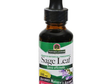 Nature s Answer Sage - 1 Oz For Cheap