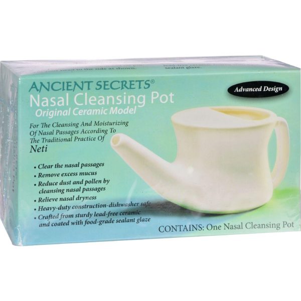 Ancient Secrets Ancient Secrets Nasal Cleansing Pot - 1 Pot For Sale