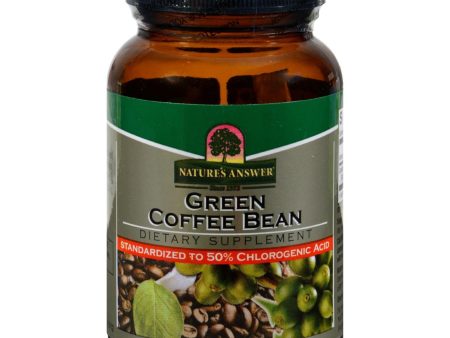 Nature s Answer Green Coffee Bean Extract - 60 Vcaps Online Sale