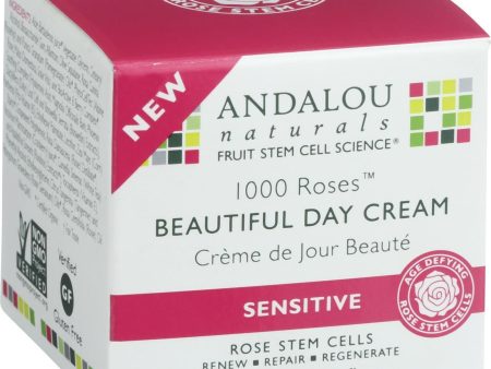 Andalou Naturals Beautiful Day Cream - 1000 Roses - 1.7 Oz Fashion