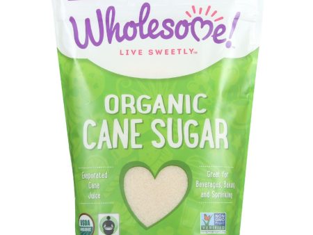 Wholesome Sweeteners Sugar - Organic - Cane - Fair Trade - 2 Lb - Case Of 12 on Sale