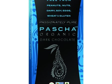 Pascha Organic Chocolate Bar - Dark Chocolate - 55 Percent Cacao - 3.5 Oz Bars - Case Of 10 Hot on Sale