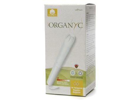 Organyc Cotton Tampons - Regular Apple - 16 Pack Online now