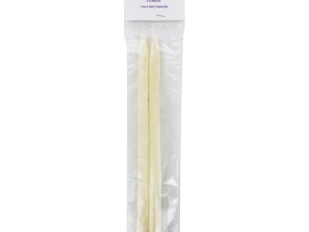 Cylinder Works Paraffin Candles - White - 2 Pack Online Sale