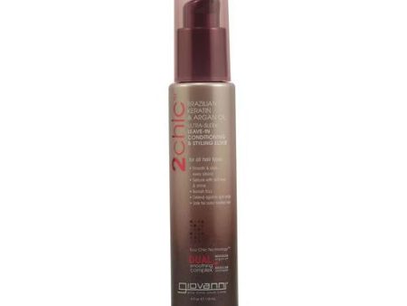 Giovanni 2chic Ultra-sleek Leave-in Conditioning And Styling Elixir With Brazilian Keratin And Argan Oil - 4 Fl Oz Online