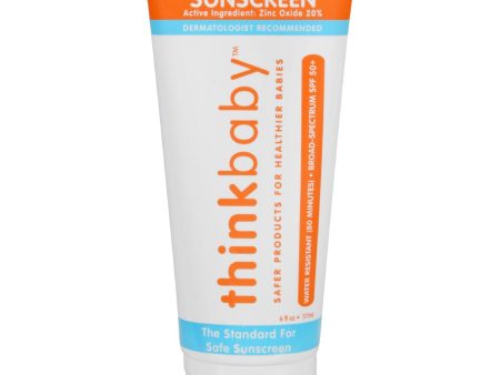 Thinkbaby Sunscreen - Safe - Baby - Spf 50 Plus - 6 Oz Sale