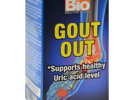 Bio Nutrition Gout Out - 60 Vegetarian Capsules Supply