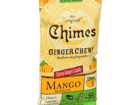 Chimes Ginger Chews - Tropical Mango - 1.5 Oz - Case Of 12 Cheap