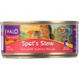 Halo Purely For Pets Cat Food - Spots Stew - Succulent Salmon - 5.5 Oz - Case Of 12 Online