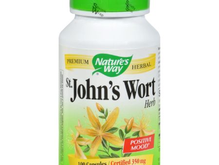 Nature s Way St John s Wort Herb - 100 Capsules Online now