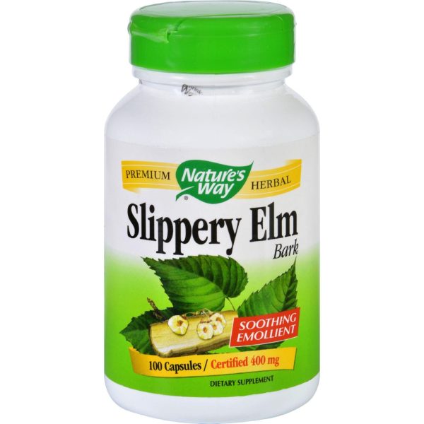 Nature s Way Slippery Elm Bark - 100 Capsules Online