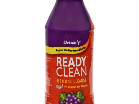 Detoxify Ready Clean Herbal Natural Grape - 16 Fl Oz Cheap