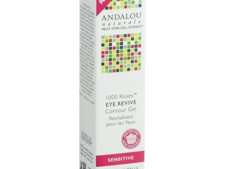 Andalou Naturals Eye Revive Contour Gel - 1000 Roses - .6 Oz Cheap