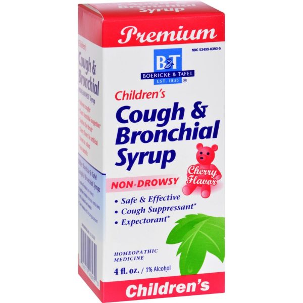 Boericke And Tafel Children s Cough And Bronchial Syrup - 4 Fl Oz Sale