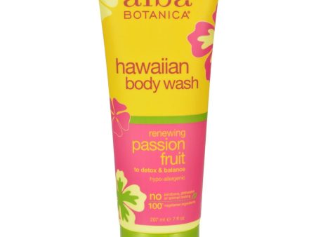 Alba Botanica Hawaiian Body Wash Passion Fruit - 7 Fl Oz Fashion