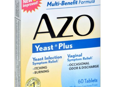 Azo Yeast Plus - 60 Tablets Online Sale