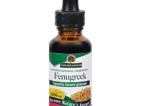 Nature s Answer Fenugreek Seed - 1 Oz Hot on Sale