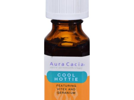 Aura Cacia Essential Solutions Oil Cool Hootie - 0.5 Fl Oz For Sale