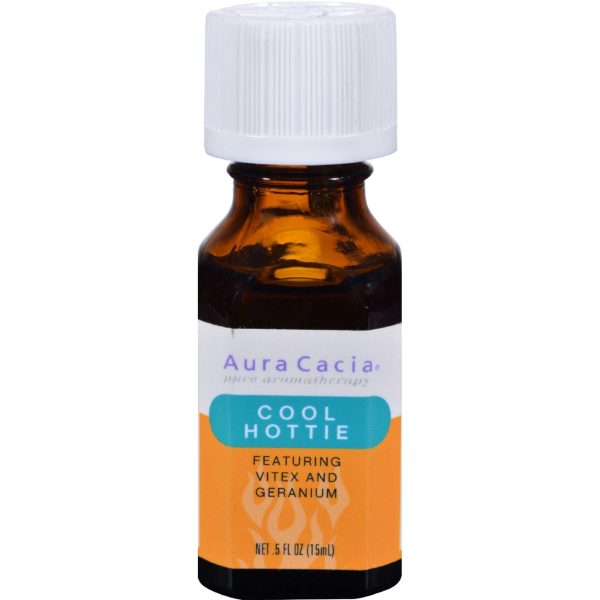 Aura Cacia Essential Solutions Oil Cool Hootie - 0.5 Fl Oz For Sale