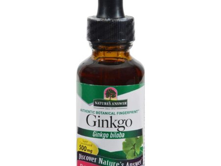 Nature s Answer Ginkgo Leaf - 1 Fl Oz Supply