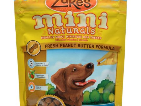 Zuke s Mini Naturals Dog Treats Peanut Butter - 6 Oz Hot on Sale