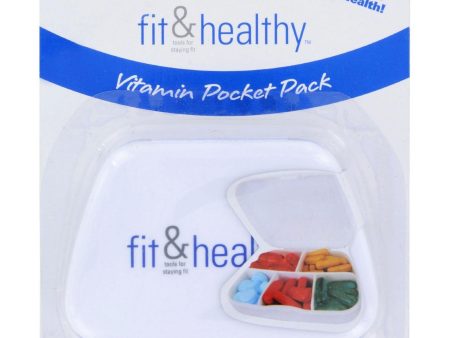 Fit And Healthy Vitaminder Vitamin Pocket Pack - 1 Case Online Sale