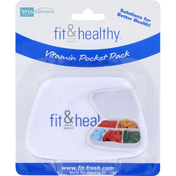 Fit And Healthy Vitaminder Vitamin Pocket Pack - 1 Case Online Sale