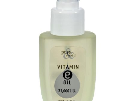 Pure And Basic Lite Vitamin E Oil - 21000 Iu - 1.62 Fl Oz Sale