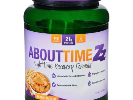 About Time Zz Nighttime Recovery - Peanut Butter - 2 Lb Supply