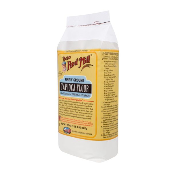 Bob s Red Mill Finely Ground Tapioca Flour - 20 Oz - Case Of 4 on Sale